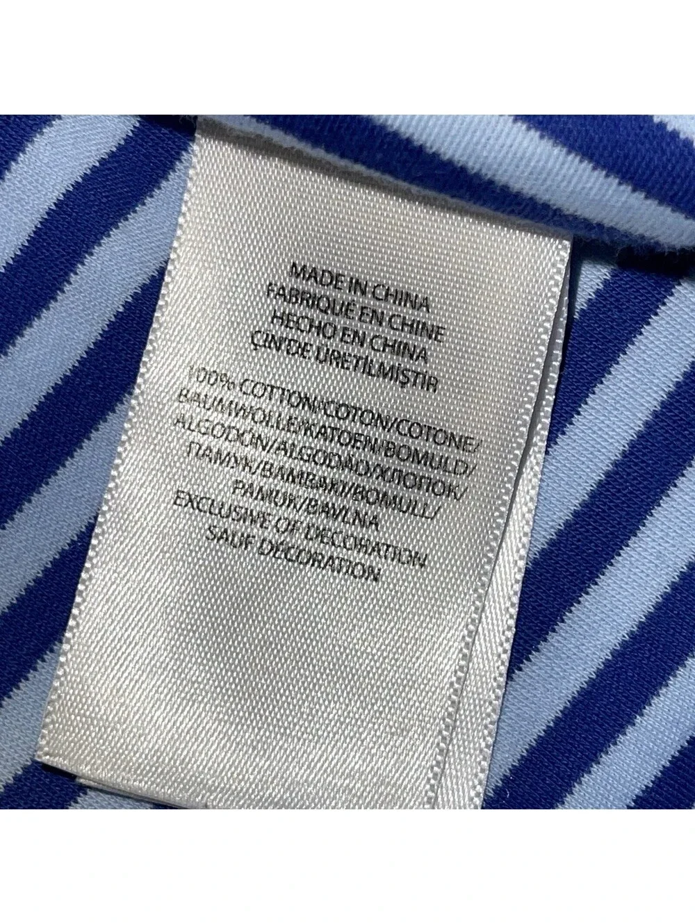 Polo Golf Ralph Lauren Classic Fit Blue Striped Navy Pony Mens XXL Preppy